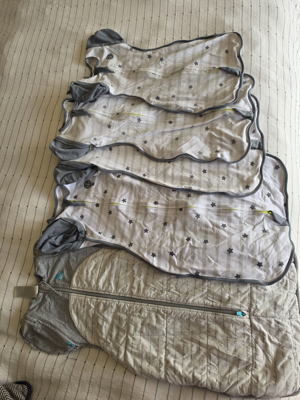 Love To Dream And Bb Luv Transitional Sleep Sack Bundle Of 5 Nb - 9 Months